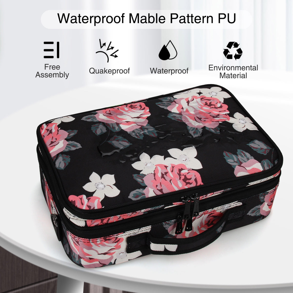 Flower Medium Makeup Case – Relavel