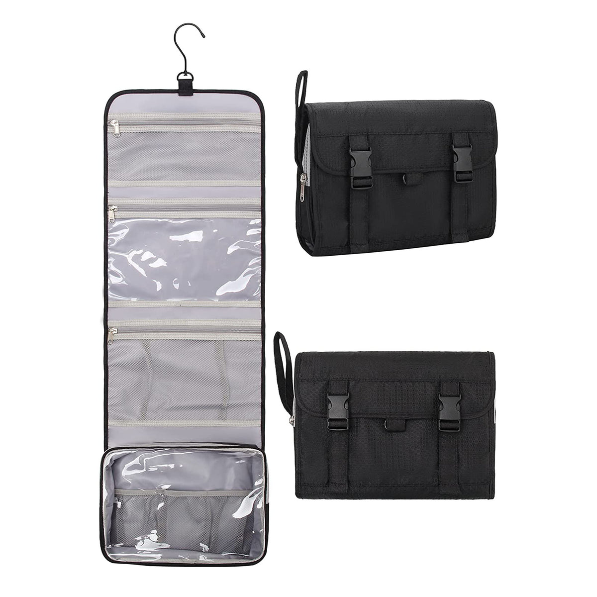 Hanging Travel Toiletry Bag Waterproof Makeup Cosmetic Small Travel Bag For  Women Bathroom And Shower Organizer Kit With Sturdy Hook For Toiletries
