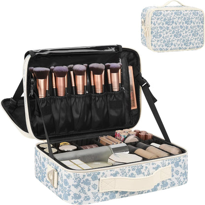 Floral Print Medium Makeup Case
