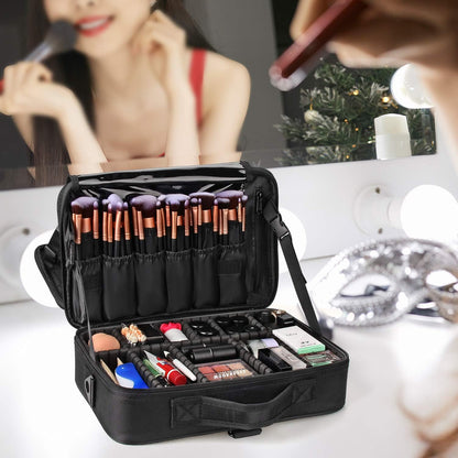 Black Medium Makeup Case