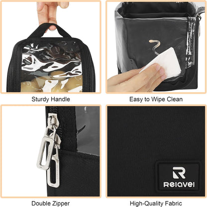 Relavel Foldable Stand Up Travel Makeup Brush Holder