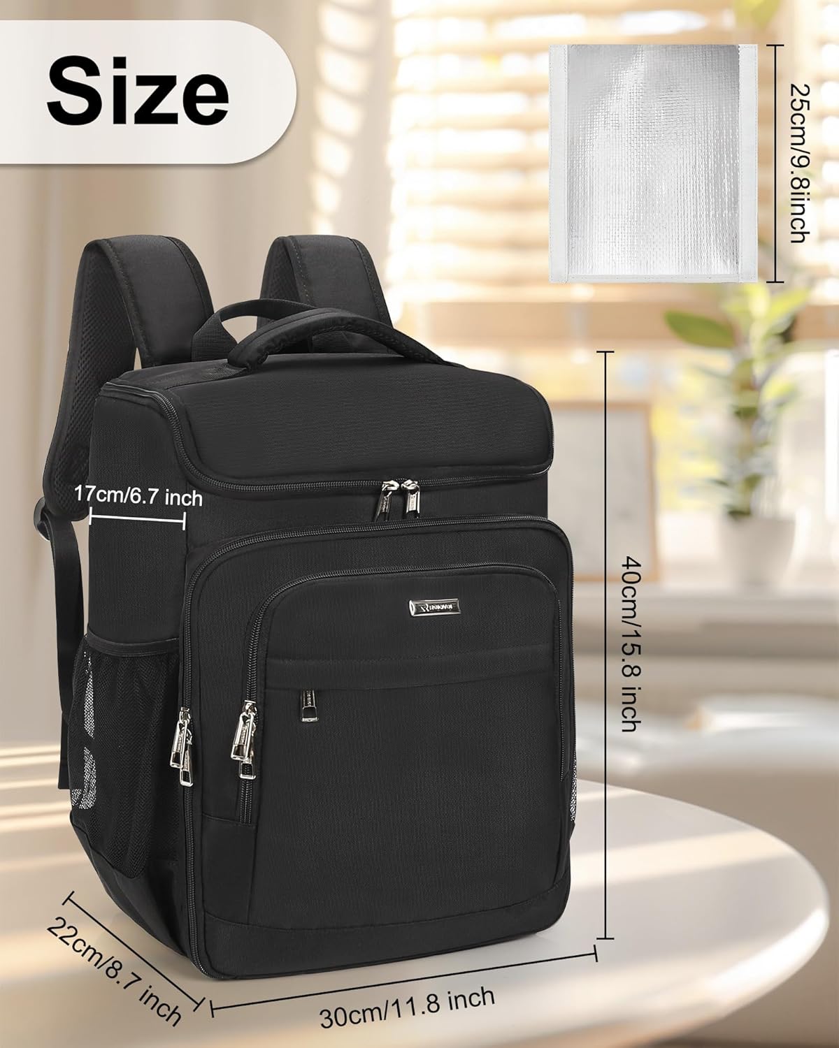 Relavel Hairstylist Travel Backpack for Clippers and Supplies