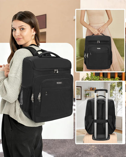 Relavel Hairstylist Travel Backpack for Clippers and Supplies