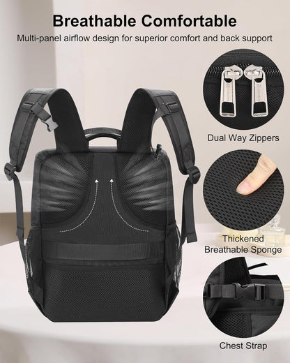 Relavel Hairstylist Travel Backpack for Clippers and Supplies