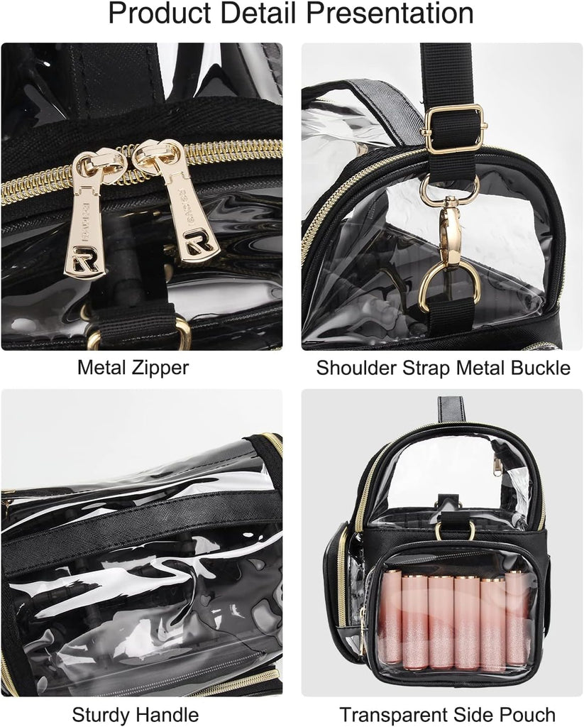 victoria's secret cosmetic bag  Victoria secret cosmetics, Clear cosmetic  bag, Makeup travel case
