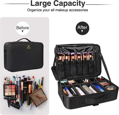 Black Large Makeup Case