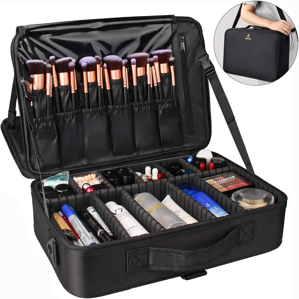 Black Large Makeup Case