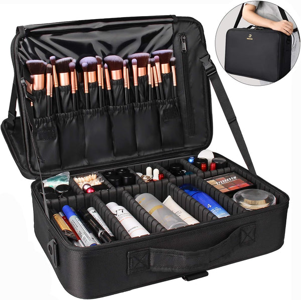 Black Large Makeup Case