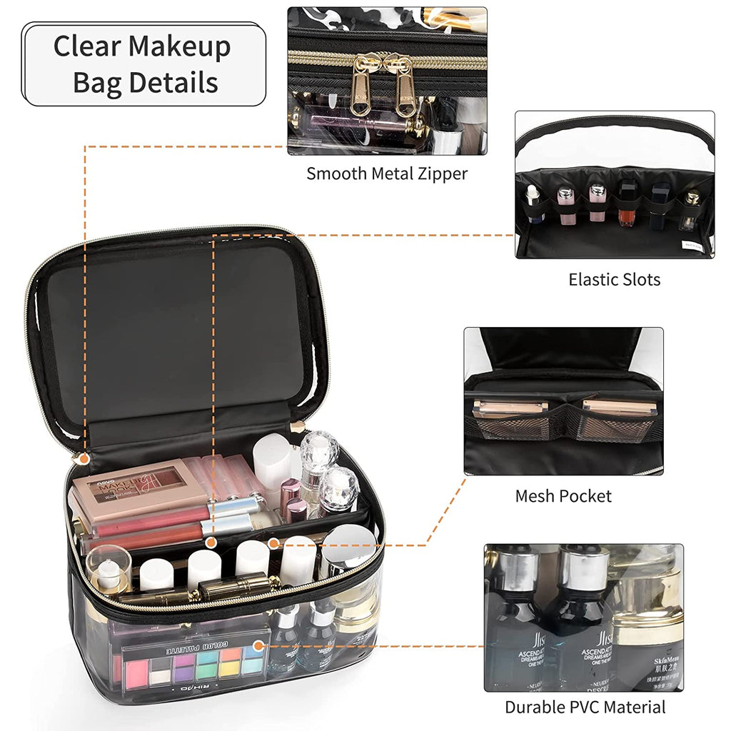 Clear Travel Lipstick Organizer Makeup Bag – Relavel
