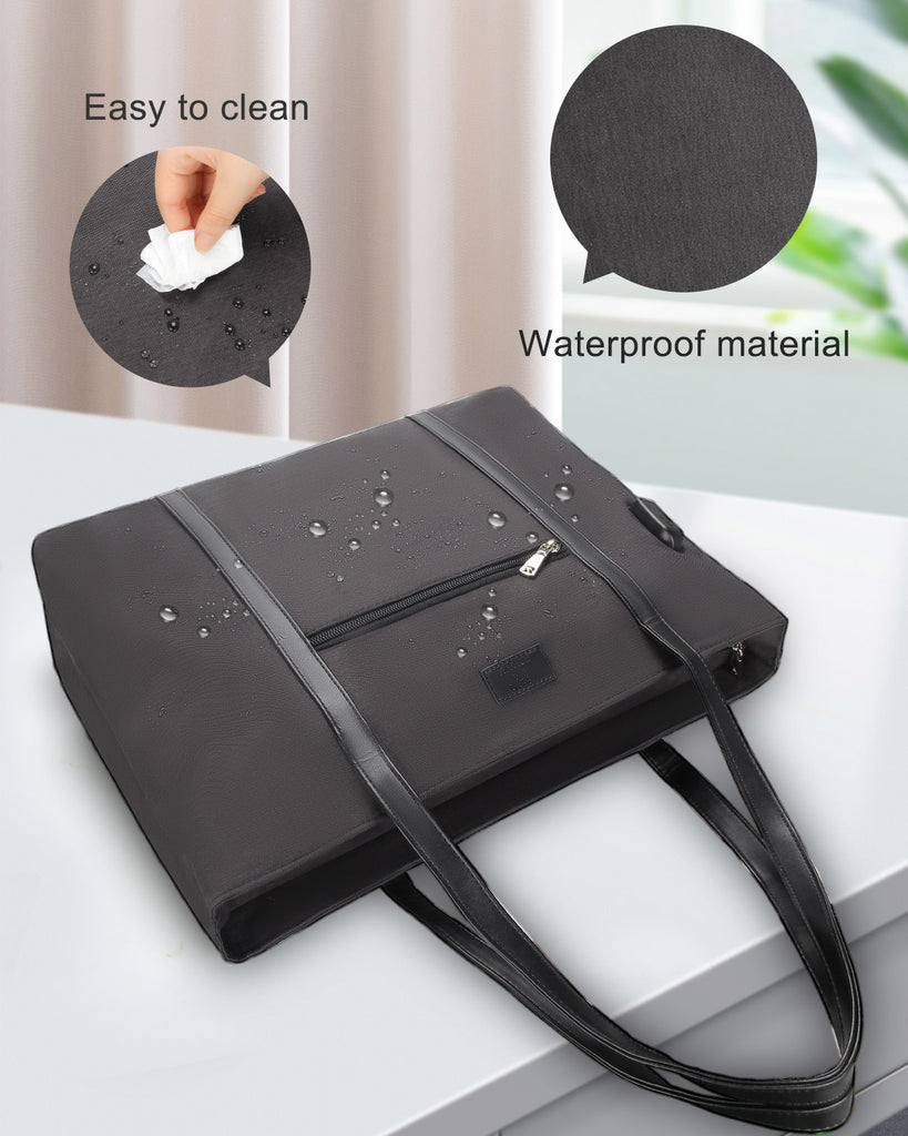  Laptop Bag for Women Waterproof Lightweight Leather