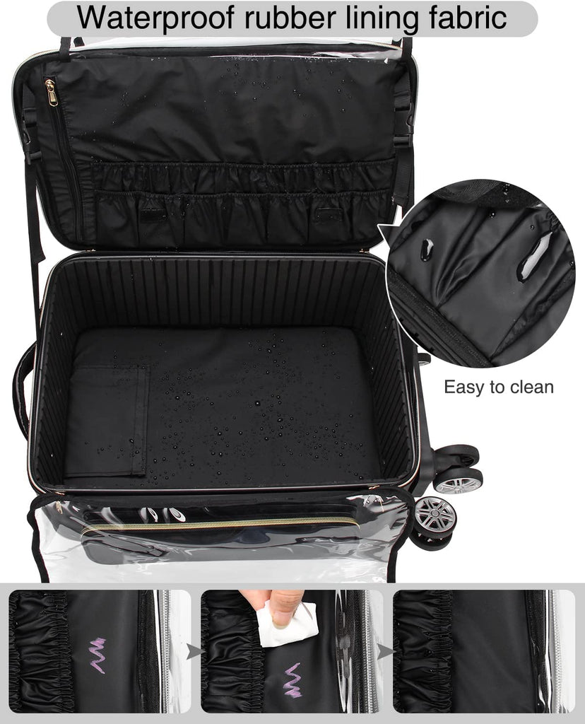 Buy Rolling Make-up Artist Bag with Seat - Pro Artist Black