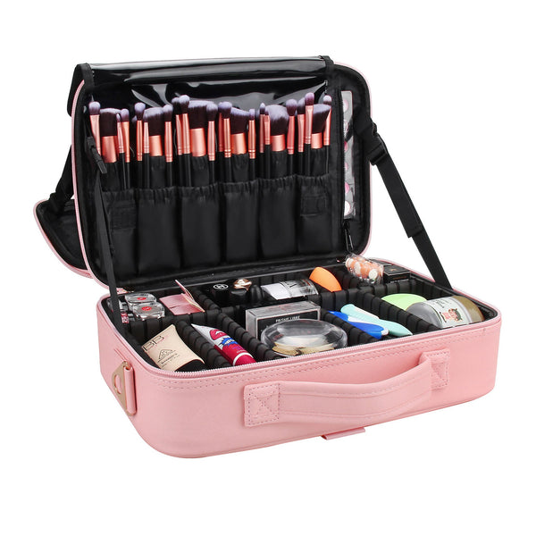 Pink Medium Makeup Case