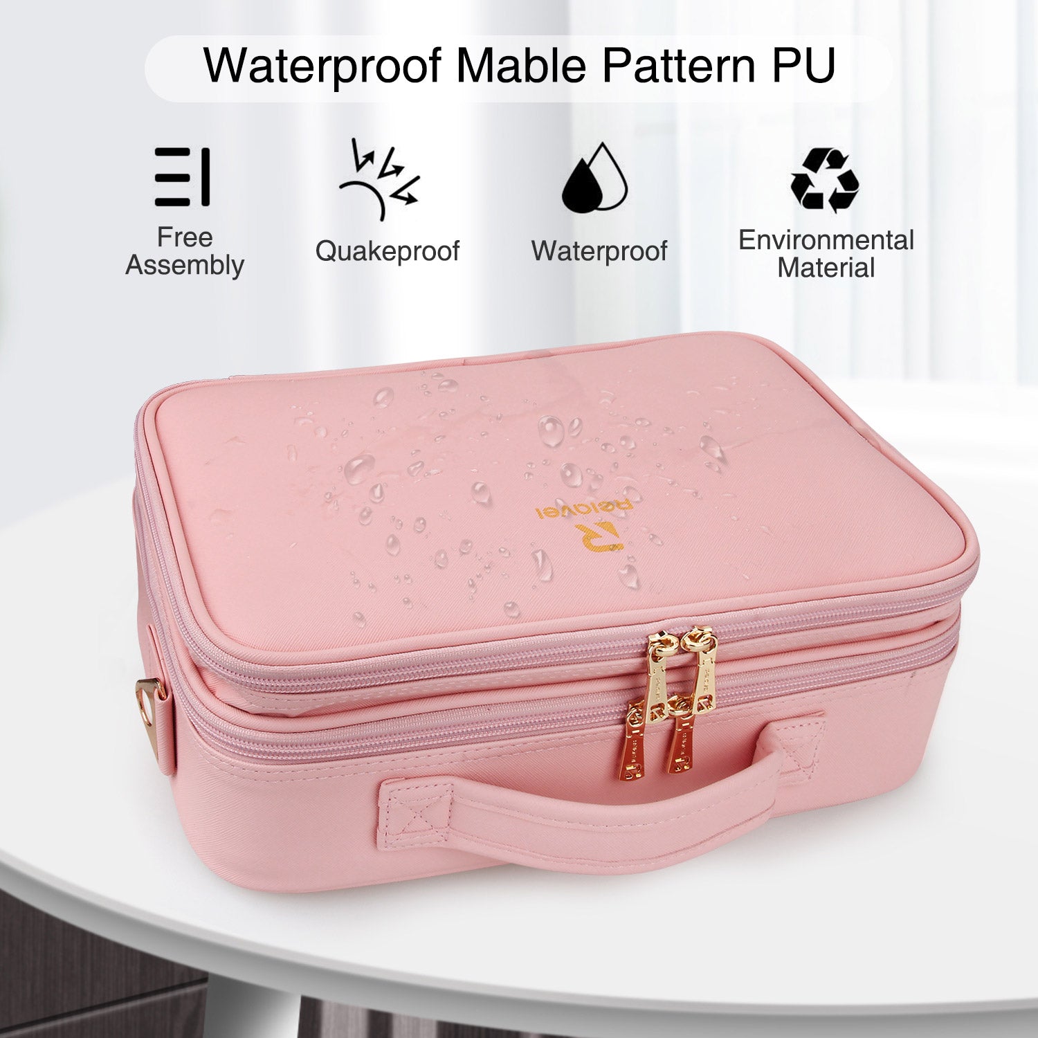 Multi-Purpose Makeup Case Medium / Pink