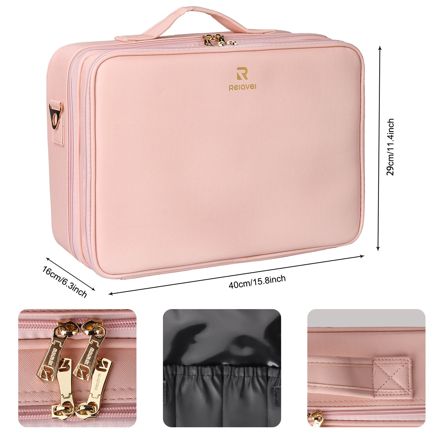 Multi-Purpose Makeup Case Large / Pink