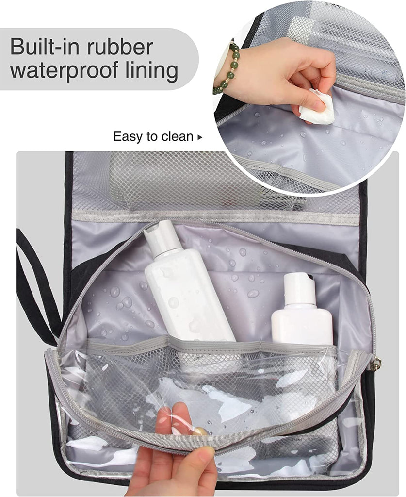 Travel Toiletry Bags Unisex with hanging hook